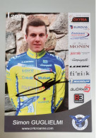 Autographe Simon Guglielmi CR4 Roanne 2018 - Wielrennen