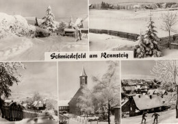 SCHMIEDEFELD AM RENNSTEIG  - CARTOLINA FG SPEDITA NEGLI ANNI 80 - Schmiedefeld