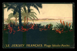 PUBLICITE - LE JERSEY FRANCAIS, PLAGES DE LA MANCHE - Advertising