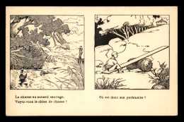 PUBLICITE - ILLUSTRATEURS - REVUE DE LA JEUNESSE L'AGE HEUREUX - LA CHASSE AU CANARD SAUVAGE - Publicidad