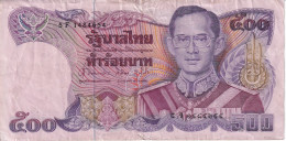 BILLETE DE TAILANDIA DE 500 BAHT DEL AÑO 1992  (BANKNOTE) - Tailandia