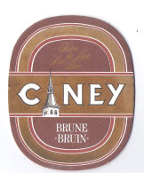 Bierviltje - Sous-bock - Bierdeckel  CINEY  - BRUNE  - BRUIN   (B 216) - Beer Mats