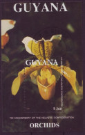 Amérique - Guyana - BLF / Orchids - 700° Anniversary Of The Helvetic Confederation - 7515 - Guyana (1966-...)