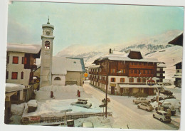 Italie : LIVIGNO :  Centro , Voiture, église - Other & Unclassified