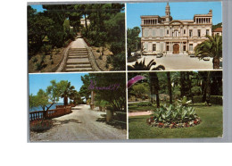 HYERES 83 - La Grande Allée  Entrée Principale Du Château Les Services D'enfant Bord De Mer Cours Entrée Du Parc - Hyeres