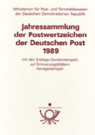 Amtliche Jahressammlung DDR 1989 Mit ESSt - Otros & Sin Clasificación