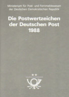Amtliches Jahrbuch DDR 1988, Postfrisch ** Komplett, Wie Verausgabt - Andere & Zonder Classificatie