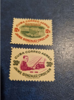 CUBA  NEUF  1955   AVIADOR  JAIME  GONZALEZ  CROCIER      //  PARFAIT  ETAT  //  1er  CHOIX  // - Nuovi