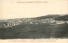 51 - Reims - Champagne Pommery Et Greno - La Vigne En Champagne - Vignoble De Vernezay, 1er Crû De Raisins Noirs - Carte - Reims