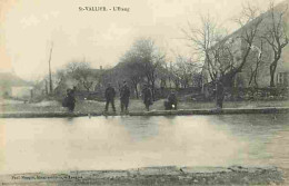 26 - Saint Vallier - L'Etang - Animée - Soldats - CPA - Voir Scans Recto-Verso - Andere & Zonder Classificatie