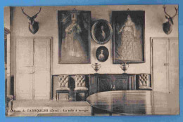 61 - Carrouges - Château - La Salle à Manger - Carte Vierge - Carrouges