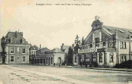 61 - Laigle - Salle Des Fêtes Et Caisse D'Epargne - Animé - CPA - Voir Scans Recto-Verso - L'Aigle