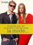 Couples - Carte Publicitaire Jules - CPM - Carte Neuve - Voir Scans Recto-Verso - Paare