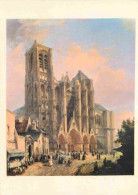 Art - Peinture - F E Villeret - La Cathédrale De Bourges - Musée De  Bourges - Carte De La Loterie Nationale - CPM - Voi - Paintings