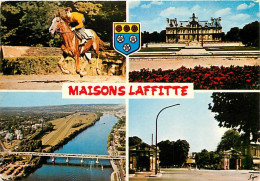 78 - Maisons-Laffitte - Multivues - Blasons - Chevaux - CPM - Voir Scans Recto-Verso - Maisons-Laffitte