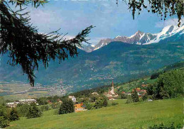 74 - Combloux - Vue Générale - La Chaine Des Aiguilles De Chamonix - CPM - Voir Scans Recto-Verso - Combloux