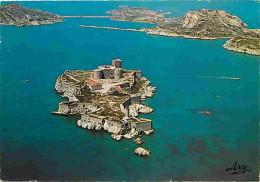 13 - Marseille - Le Château D'If - Vue Aérienne - CPM - Voir Scans Recto-Verso - Château D'If, Frioul, Islands...