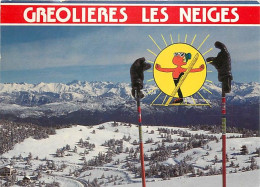 06 - Gréolières Les Neiges - La Chaîne Des Alpes - Hiver - Neige - CPM - Voir Scans Recto-Verso - Autres & Non Classés