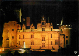 16 - La Rochefoucauld - Le Château - Vue De Nuit - CPM - Voir Scans Recto-Verso - Autres & Non Classés