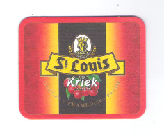Bierviltje - Sous-bock - Bierdeckel : ST. LOUIS - KRIEK   (B 232) - Bierviltjes