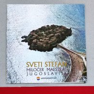 SVETI STEFAN - MONTENEGRO (Ex Yugoslavia), Vintage Tourism Brochure + Price List 1979, Prospect, Guide (pro4) - Reiseprospekte