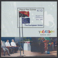 Papua-Neuguinea: 2008,  Blockausgabe: Mi. Nr. 59, 30 Jahre Partnerschaft Mit Der Europäischen Union. **/MNH - Papua-Neuguinea