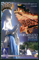 SANTINO - Madonna Di Lourdes - Santino. - Devotieprenten