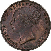 Jersey, Victoria, 1/26 Shilling, 1844, Londres, Cuivre, SUP, KM:2 - Jersey