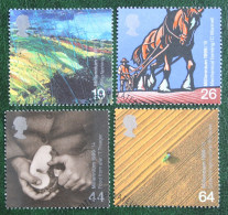 Millennium Series: The Farmers TALE Mi 1823-1826 1999 Used Gebruikt Oblitere ENGLAND GRANDE-BRETAGNE GB GREAT BRITAIN - Oblitérés