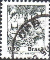 Brésil Poste Obl Yv:1404 Mi:1734 Quebra De Babaçu Briseuses De Boix De Coco (Beau Cachet Rond) - Oblitérés