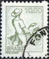 Brésil Poste Obl Yv:1250 Mi:1601x Pescador (Beau Cachet Rond) - Oblitérés