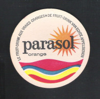 Bierviltje - Sous-bock - Bierdeckel : PARASOL ORANGE   (B 277) - Beer Mats