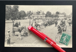 V178N - ABBEVILLE Le Marché Aux Chevaux - Somme - Abbeville