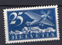 T3912 - SUISSE SWITZERLAND AERIENNE Yv N°5 ** Papier Ordinaire - Nuovi