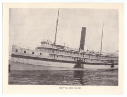 1900 - Iconographie - Hospital Ship USS Relief - Boats