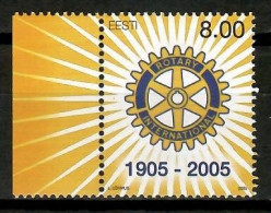 Estonia 2005 / Rotary International MNH / Cu14302  34-7 - Rotary Club