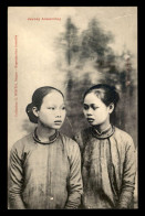 VIET-NAM - JEUNES ANNAMITES - EDITEUR G. WIRTH - Vietnam