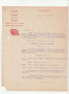 16-Rozat..Organisation De Bureaux, Machine à Ecrire Française...Cognac..(Charente)...1923 - Other & Unclassified