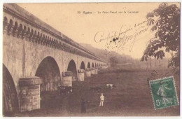 (47) 056, Agen, Billières 29, Le Pont-Canal Sur La Garonne - Agen