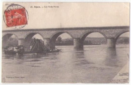 (47) 005, Agen, Perret 48, Les Trois Ponts, état ! - Agen