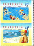 Australie Poste N** Yv:1347/1348 Sauvetage En Mer Lavesaving Adhésif - Mint Stamps