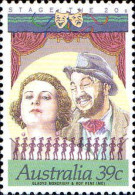 Australie Poste N** Yv:1118a Mi:1157C Stage The 20s Gladys Moncrieff & Roy Rene Dentelé 14x13¼ - Nuovi