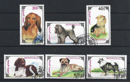 Mongolia 1991 Dogs Y.T. 1884/1889 (0) - Mongolie