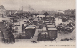 LOIRE - 30 - ROANNE - Le Bassin Du Canal - Roanne