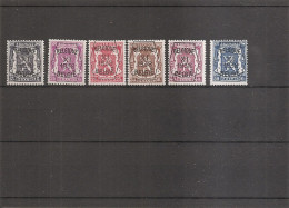 Belgique ( Préoblitérés 393/398 XXX -MNH ) - Sobreimpresos 1929-37 (Leon Heraldico)