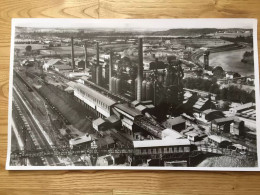 Photo Aérienne Lapie Année 1950 - Hauts-fourneaux D'Uckange (Moselle) - Lieux