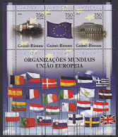 Guinea-Bissau: 2005,  Kleinbogen: Mi. Nr. 3167-69, Europäische Union. **/MNH - Guinea-Bissau