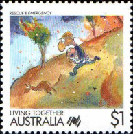 Australie Poste N** Yv:1063 Mi:1092A Living Together Rescue & Emergency - Neufs