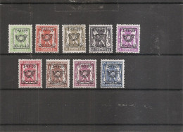 Belgique ( Préoblitérés 428/436 XXX -MNH ) - Sobreimpresos 1929-37 (Leon Heraldico)