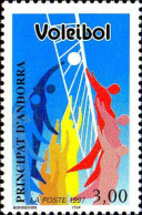 Andorre (F) Poste N** Yv:486 Mi:507 Voleibol - Unused Stamps